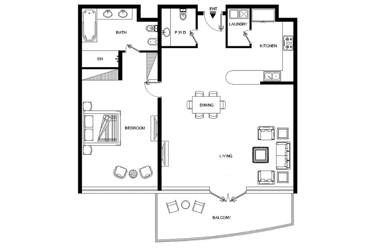 Apartment Lux The Tiara Burj View Suite 2 Dubai